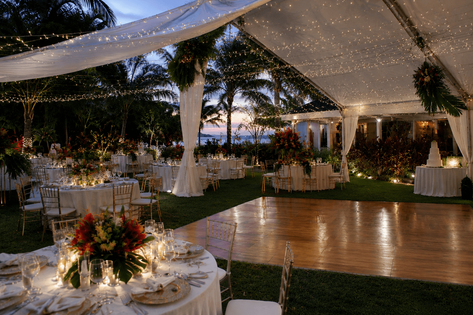 The T&T Wedding Rentals Nobody Budgets For — Your TTD 18,000 Backyard Upgrade